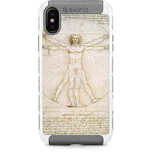 Da Vinci - The Proportions of Man by Da Vinci iPhone Cases